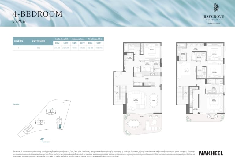 Bay Grove 4 Bedroom Type B Floor Plan