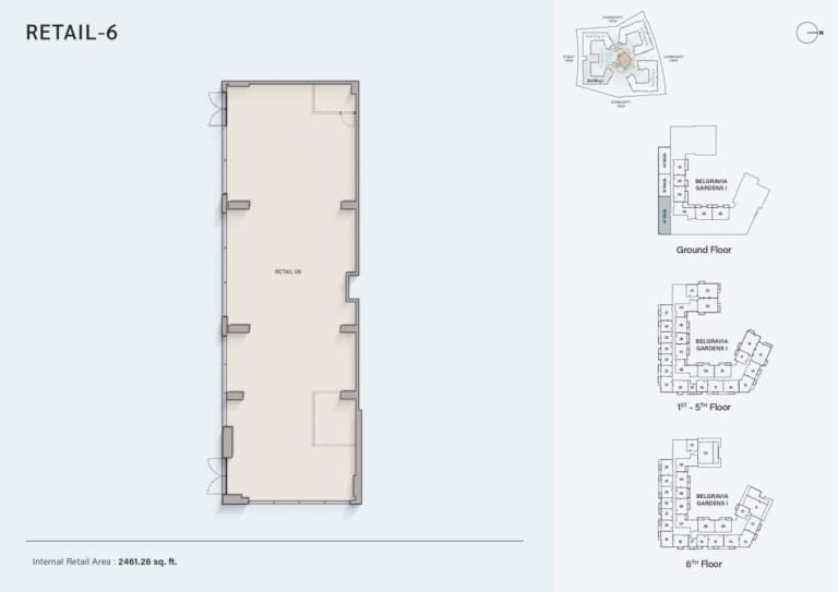Belgrave Gardens Retail 6 Floor Plan