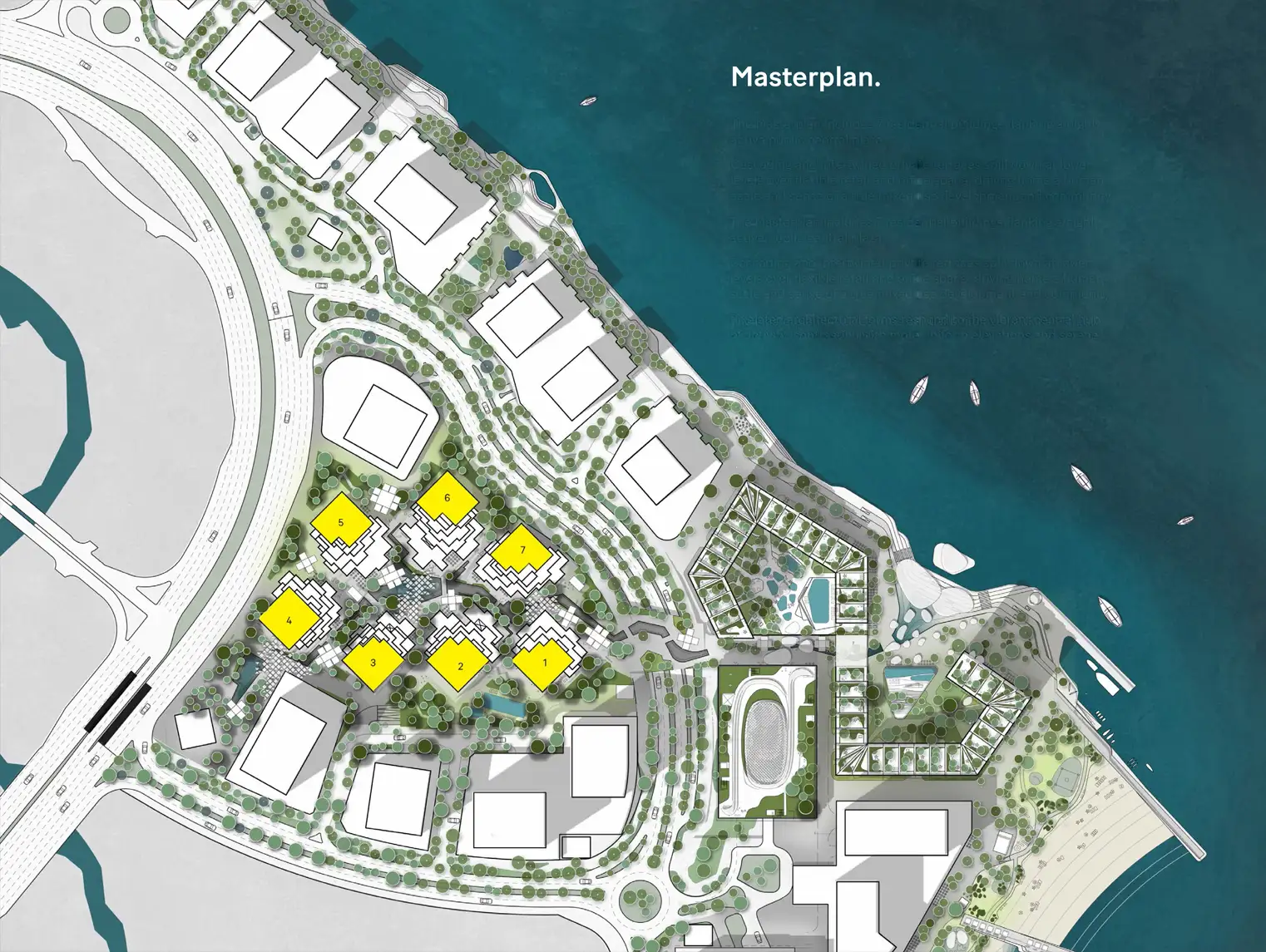 Pixel Towers at al reem Island Master Plan