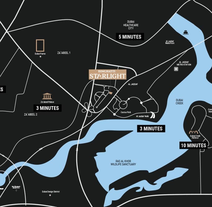 Binghatti Starlight Master Plan Binghatti Starlight Master Plan