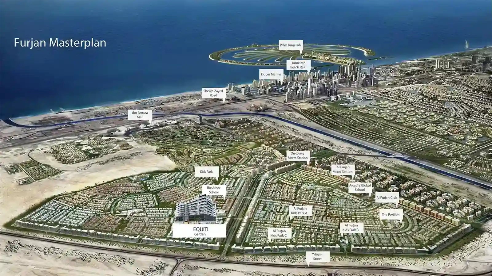 Equiti Garden at Al Furjan Master Plan
