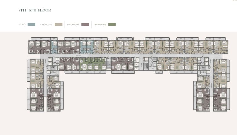 Helvetia Residences 5th & 6th Floor Plan