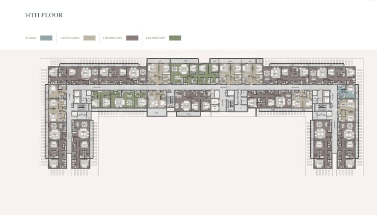 Helvetia Residences 14th Floor Plan
