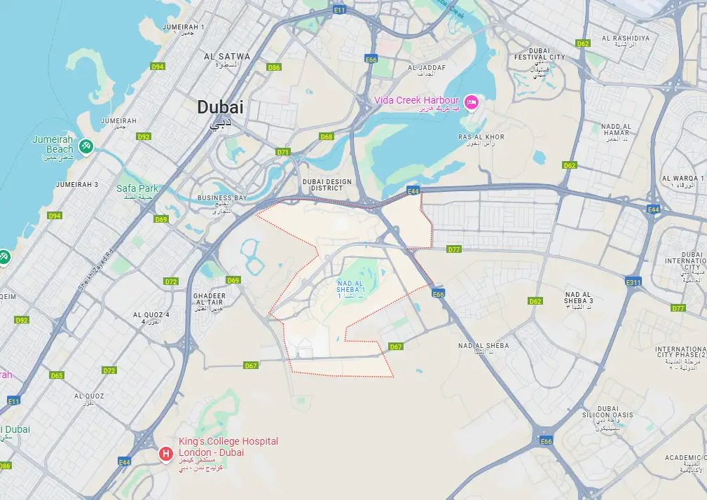 MAG D11 at Meydan Master Plan