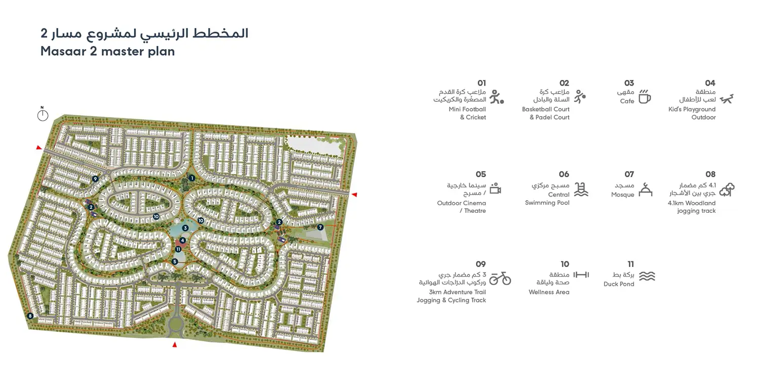 Melia at Masaar 2 Master Plan