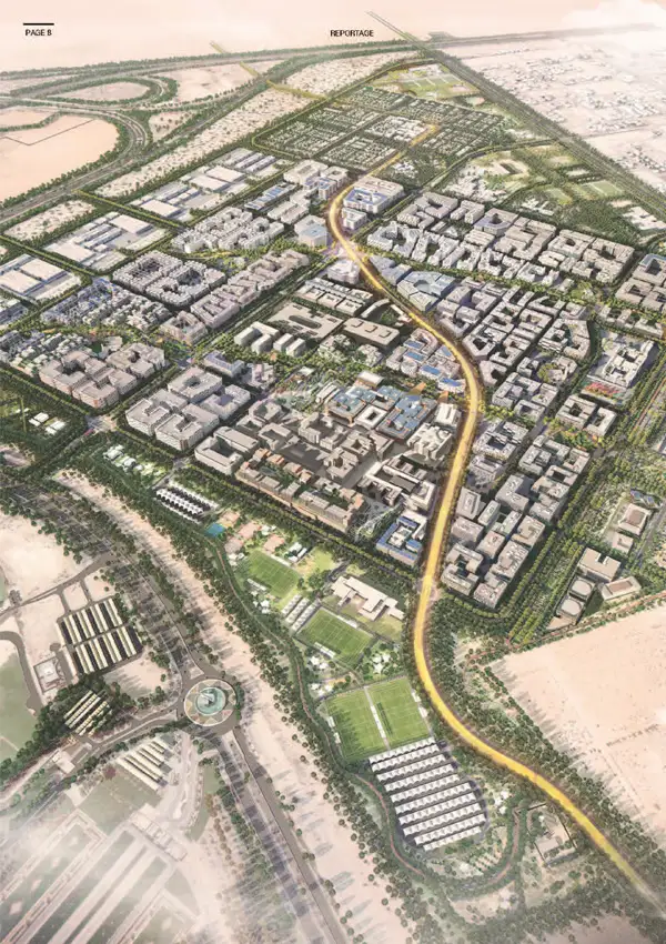 Oasis Residences One at Masdar City Master Plan