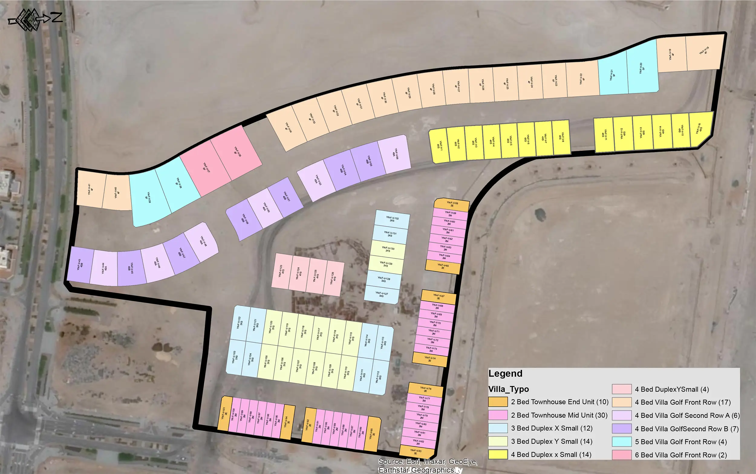 The Dahlias at Yas Island Master Plan
