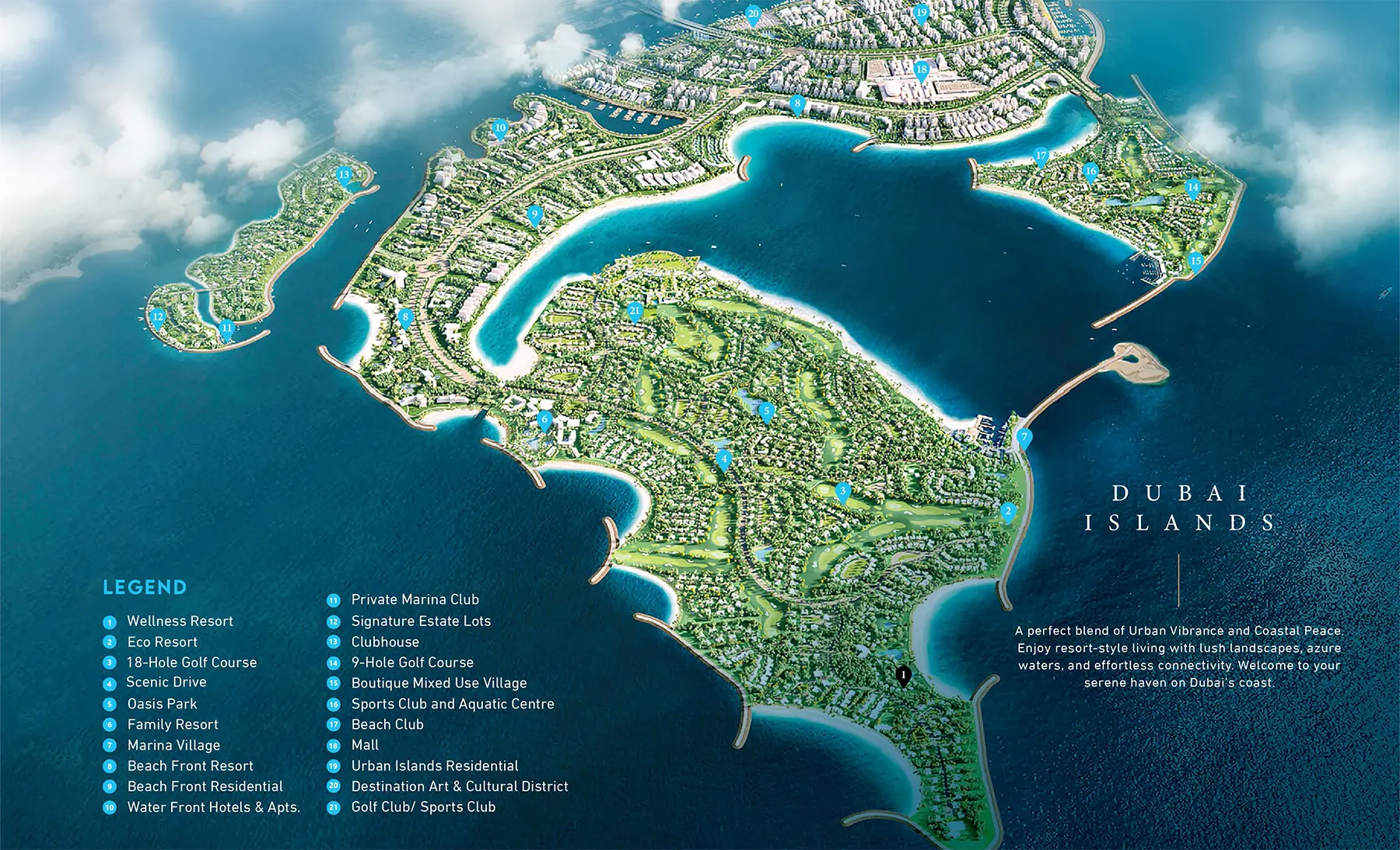 Wellington Ocean at Dubai Islands Master Plan