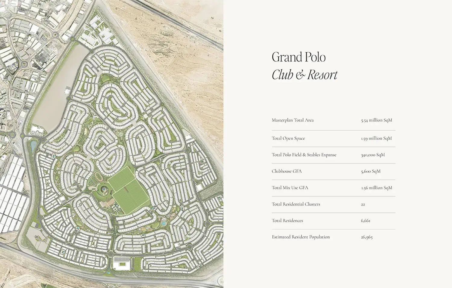 Chevalia Estate by Emaar Master Plan