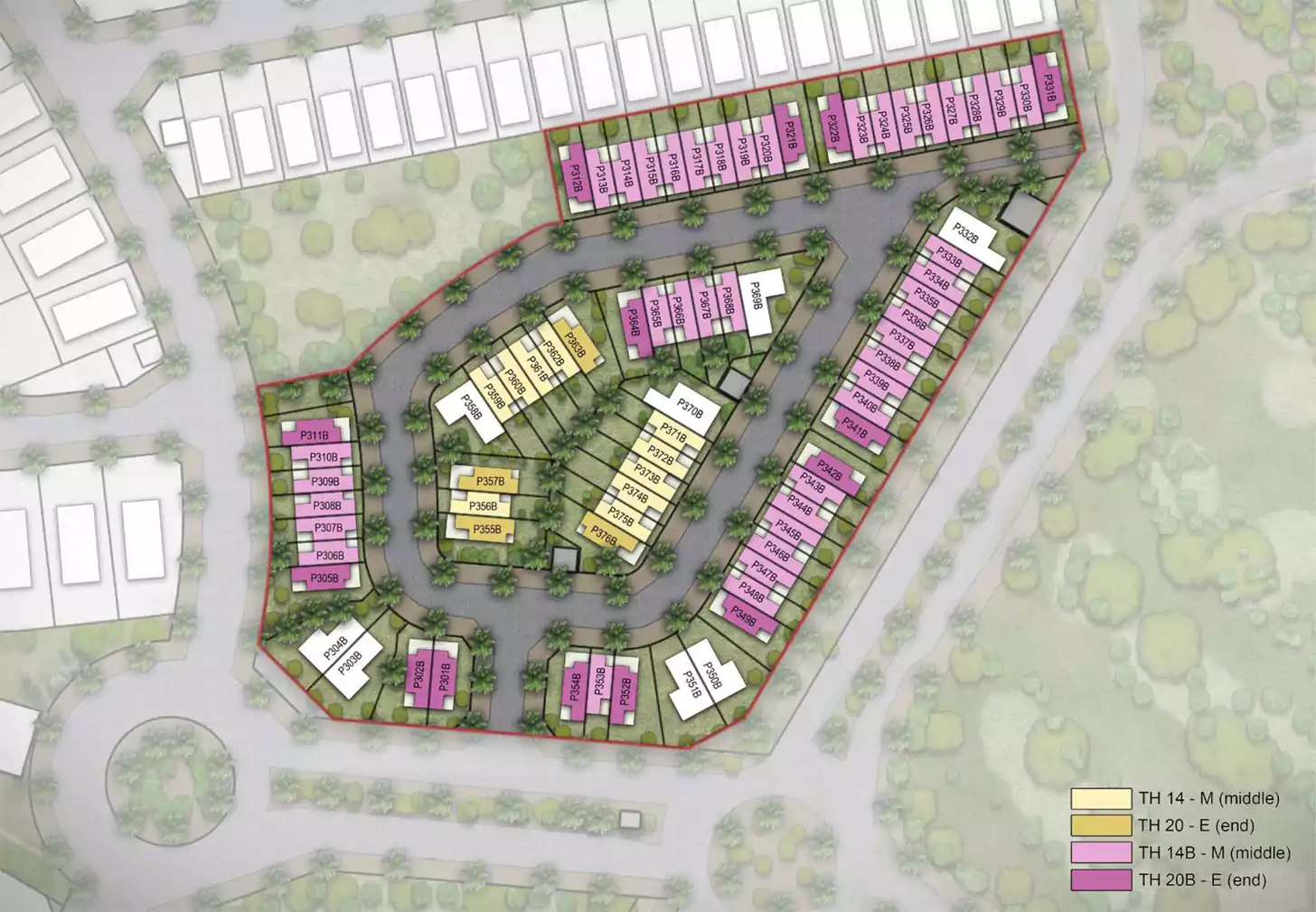 GreenWoods by Damac Master Plan