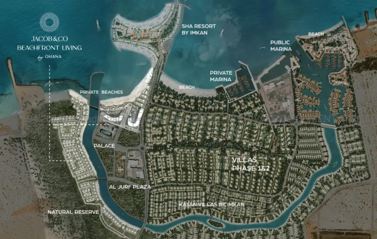 Jacob & Co. Beachfront Living Master Plan