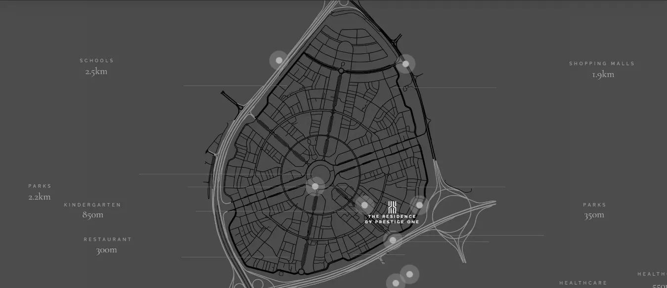The Residence by Prestige One Master Plan