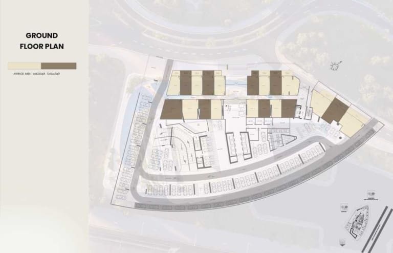 Samana Barari Heights Ground Floor Plan