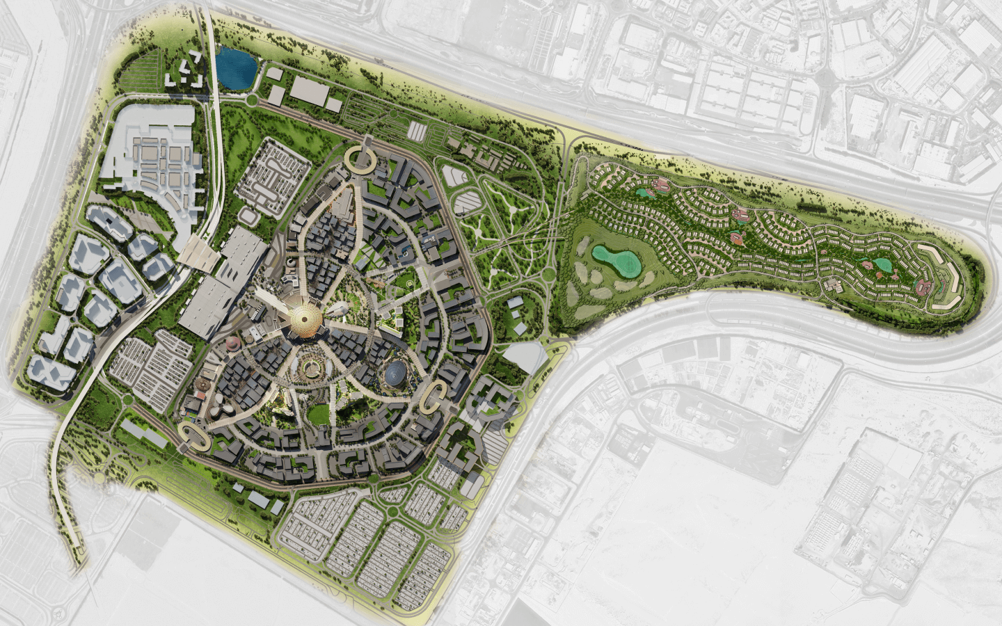 Al Waha Residences Master Plan