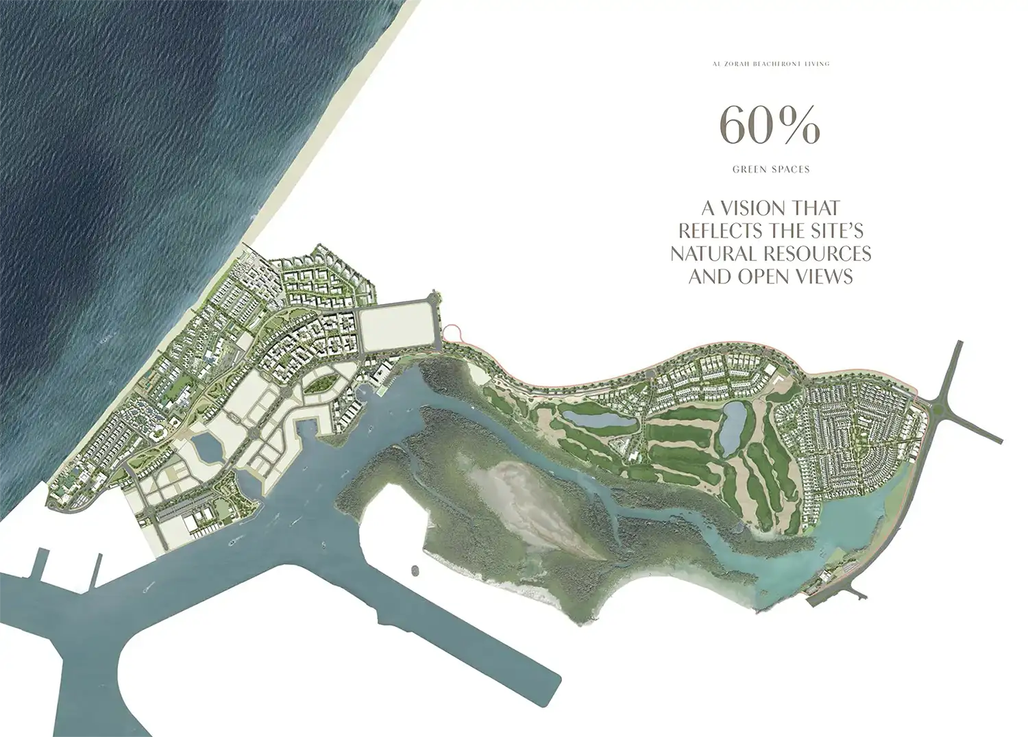 Gateway Porto at Al Zorah Master Plan