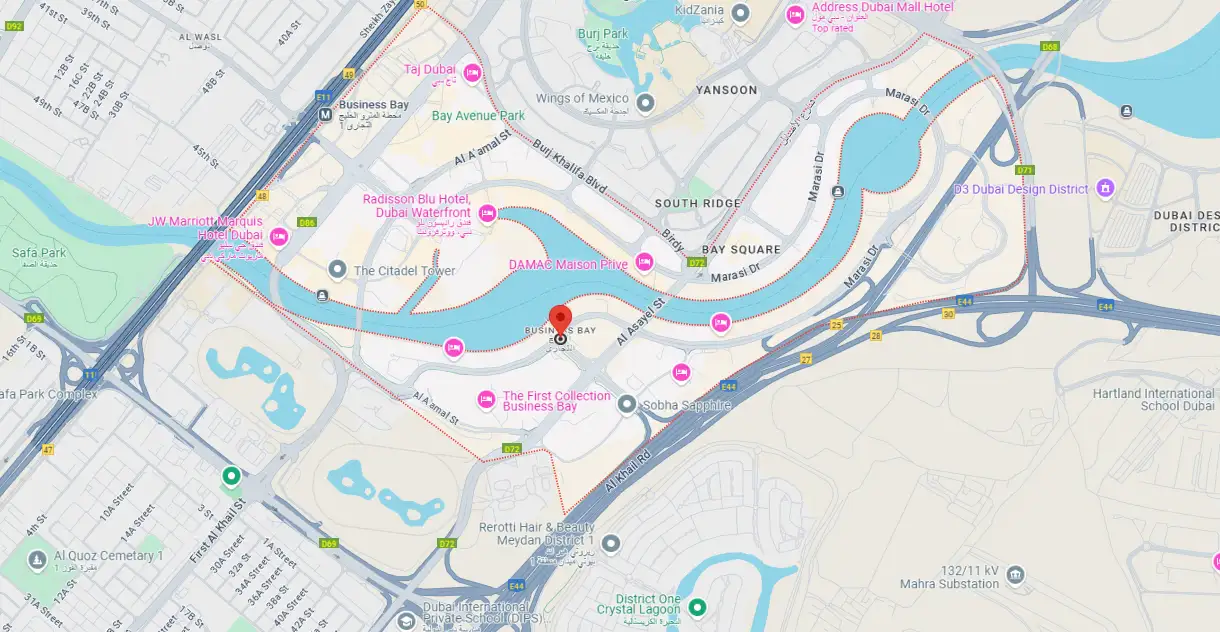 Nabni Sky Royal Residences at Business Bay Master Plan Nabni Sky Royal Residences at Business Bay Master Plan