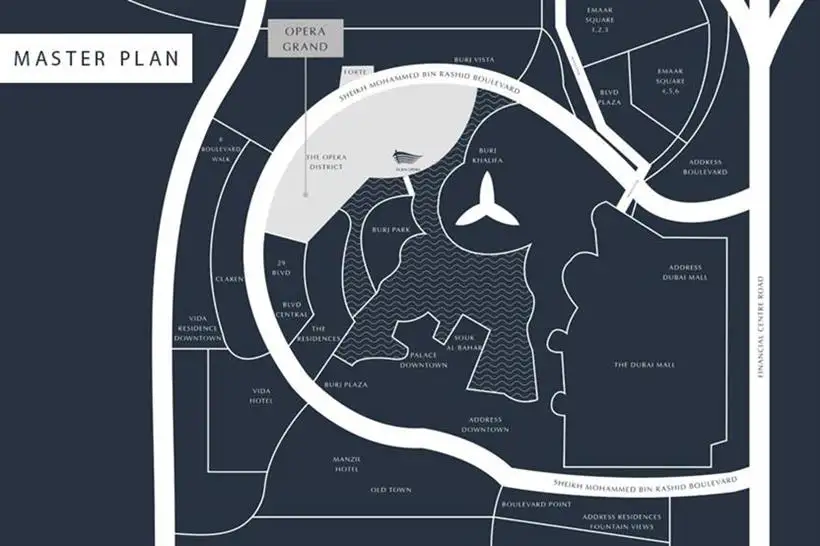 Opera Grand by Emaar Master Plan