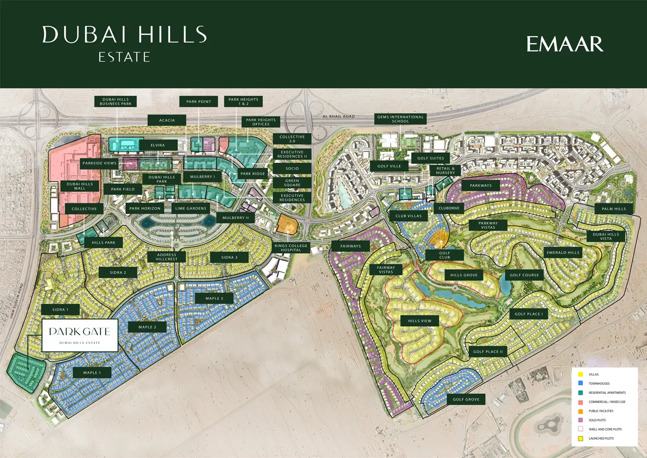 Park Gate 2 by Emaar Master Plan
