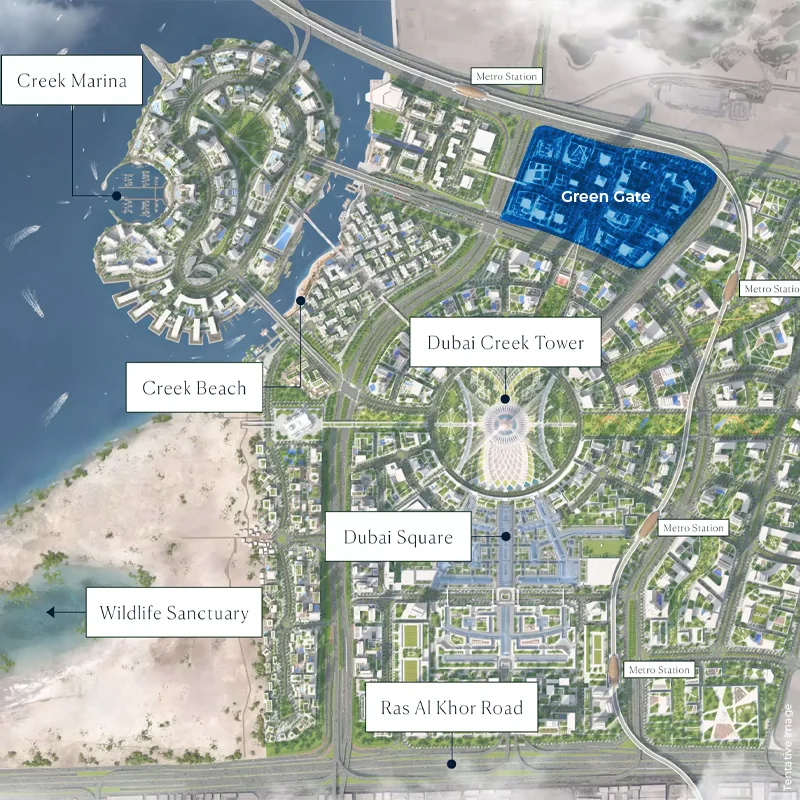 Silva Tower by Emaar Master Plan