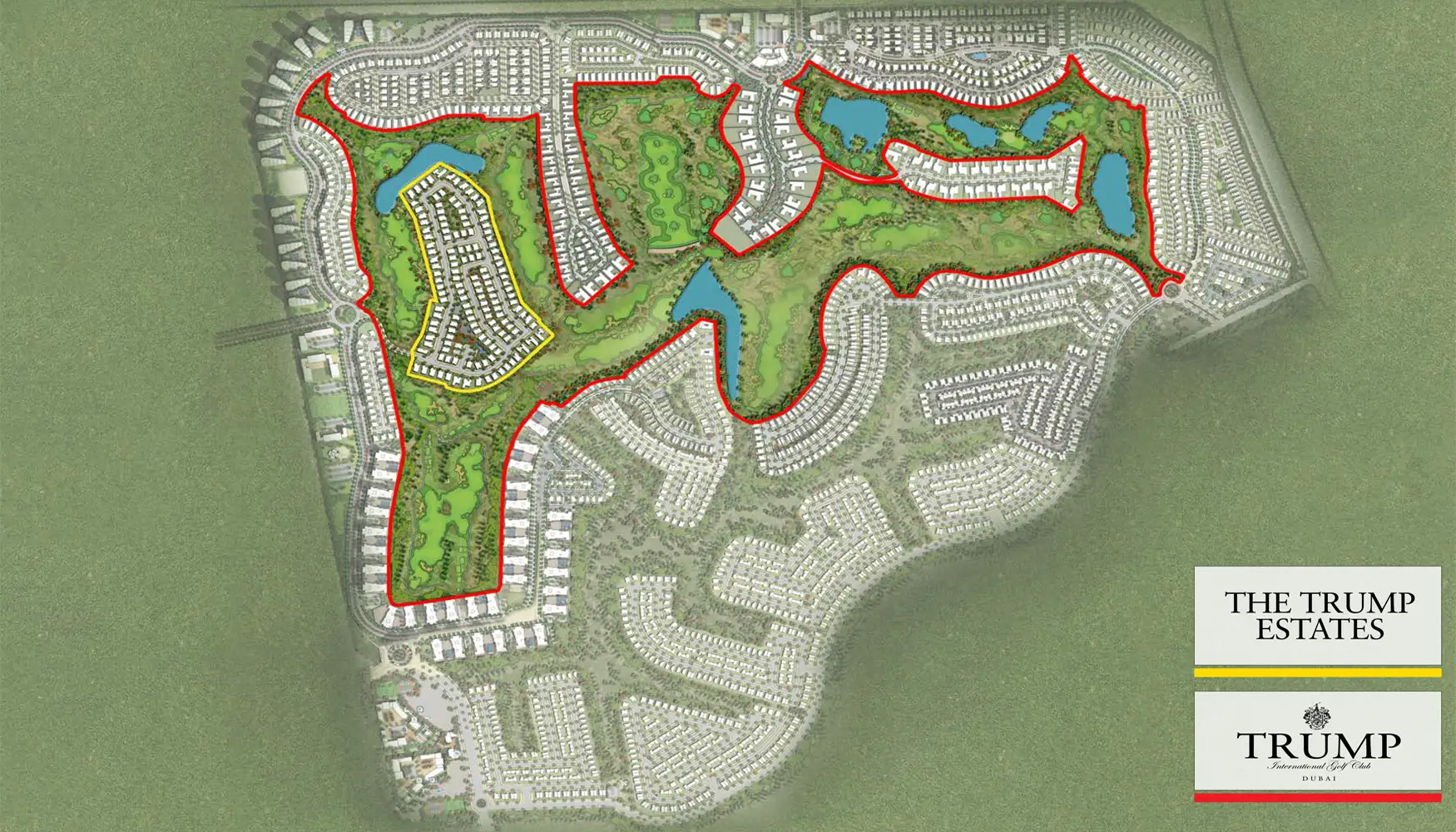 The Trump Estates at Damac Hills Master Plan
