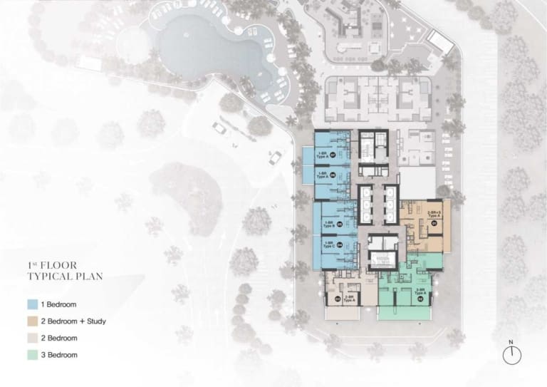 Altiera Heights 1st Floor Plan