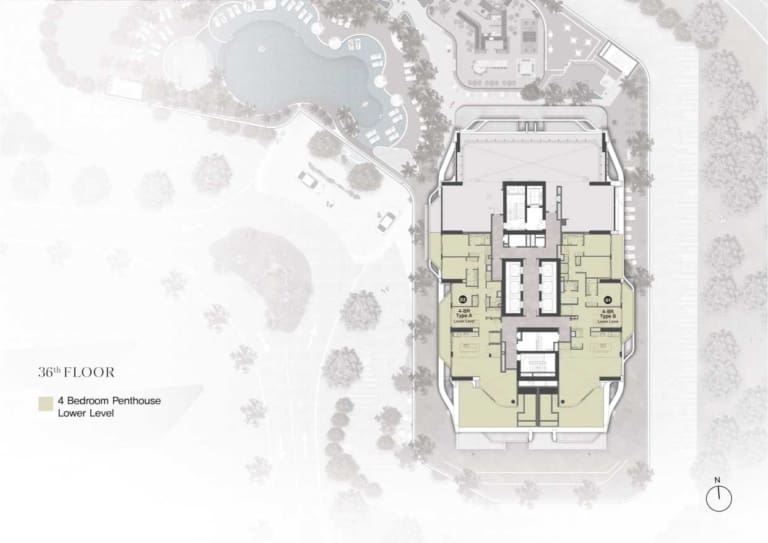 Eltiera Heights 36th Floor Plan