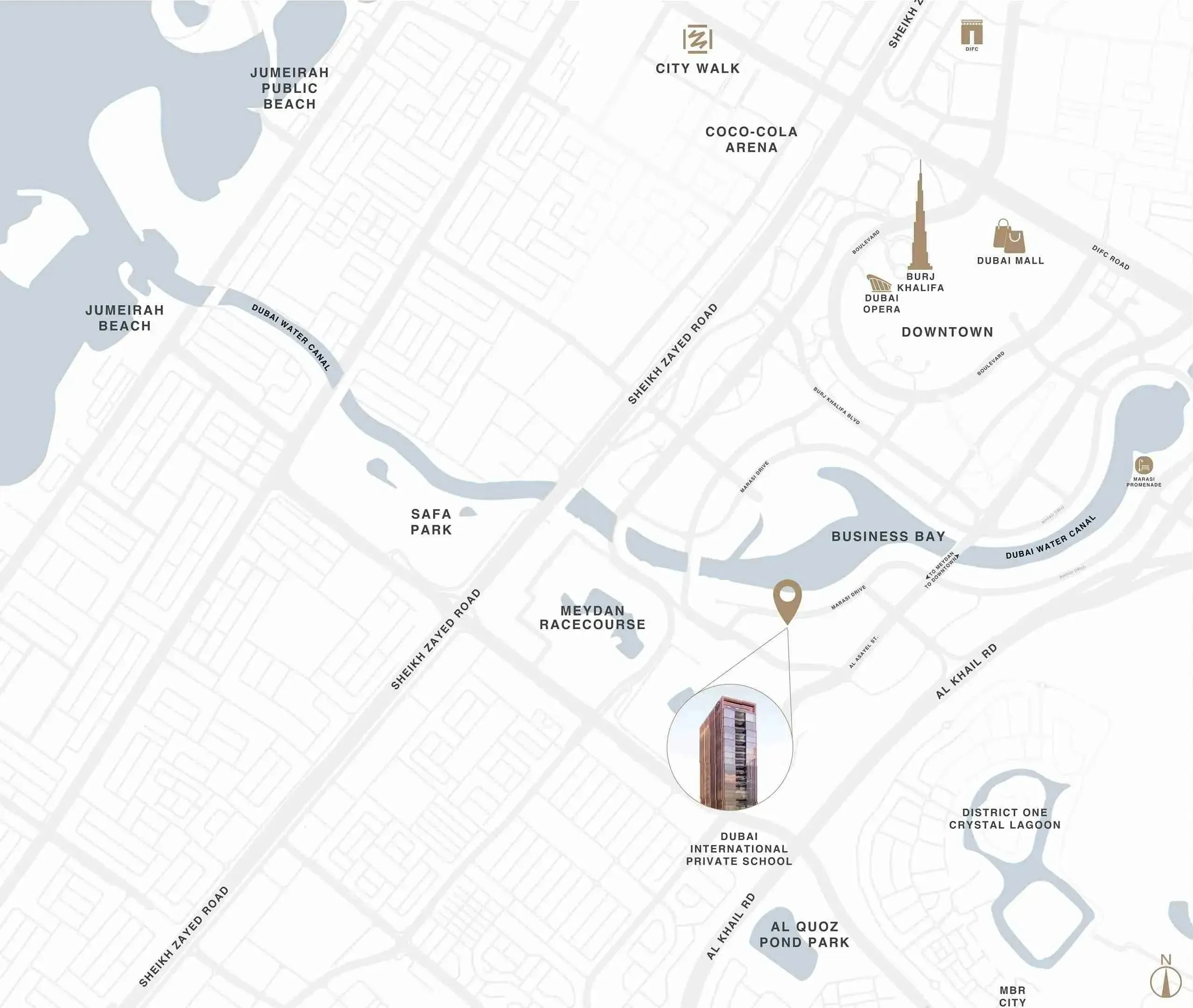 Burj Capital Master Plan