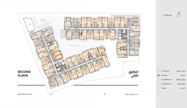 Q Gardens Boutique Residences Second Floor Plan