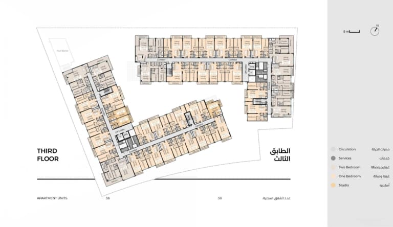 Q Gardens Boutique Residences Third Floor Plan