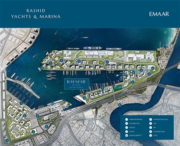 Baystar by Vida at Rashid Yachts & Marina Master Plan Baystar by Vida at Rashid Yachts & Marina Master Plan