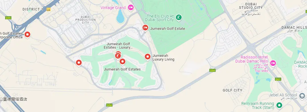 D-Villas at Jumeirah Golf Estates by Dar Global