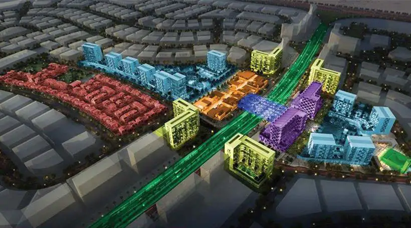 The Pulse at Dubai South Master Plan