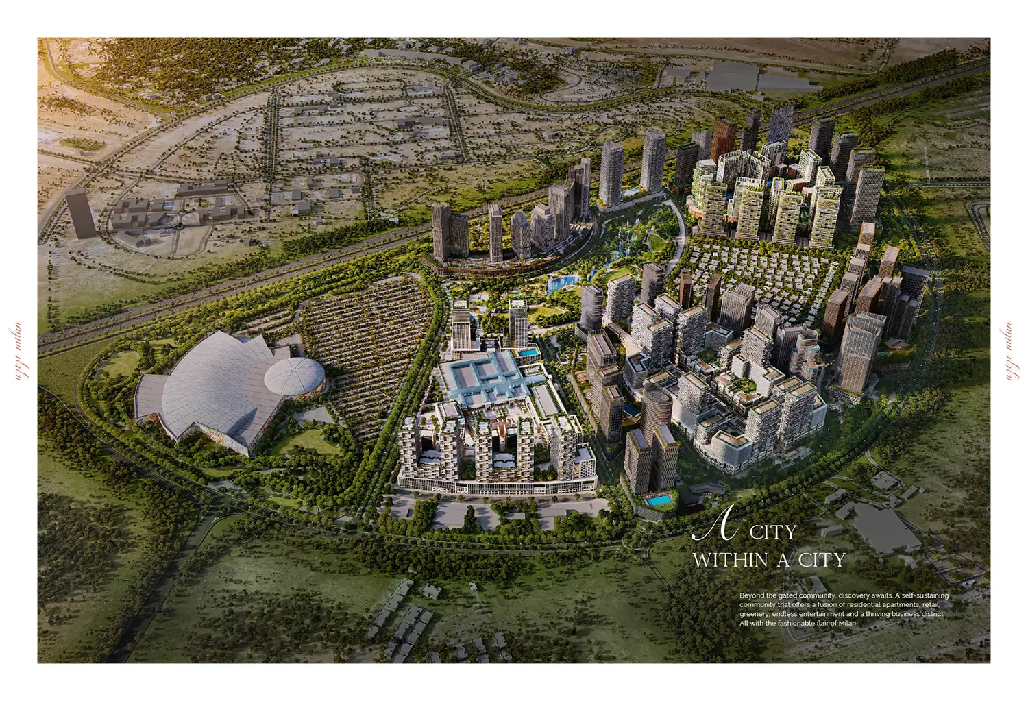 Azizi Milan 18 Master Plan Azizi Milan 18 Master Plan