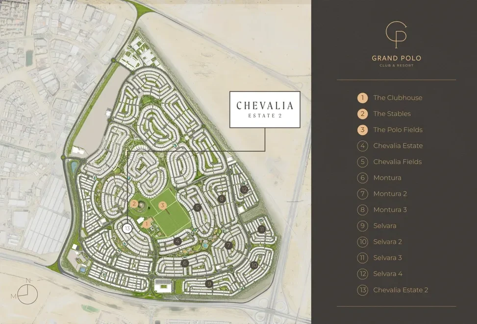 Chevalia Estate 2 by Emaar Master Plan Chevalia Estate 2 by Emaar Master Plan