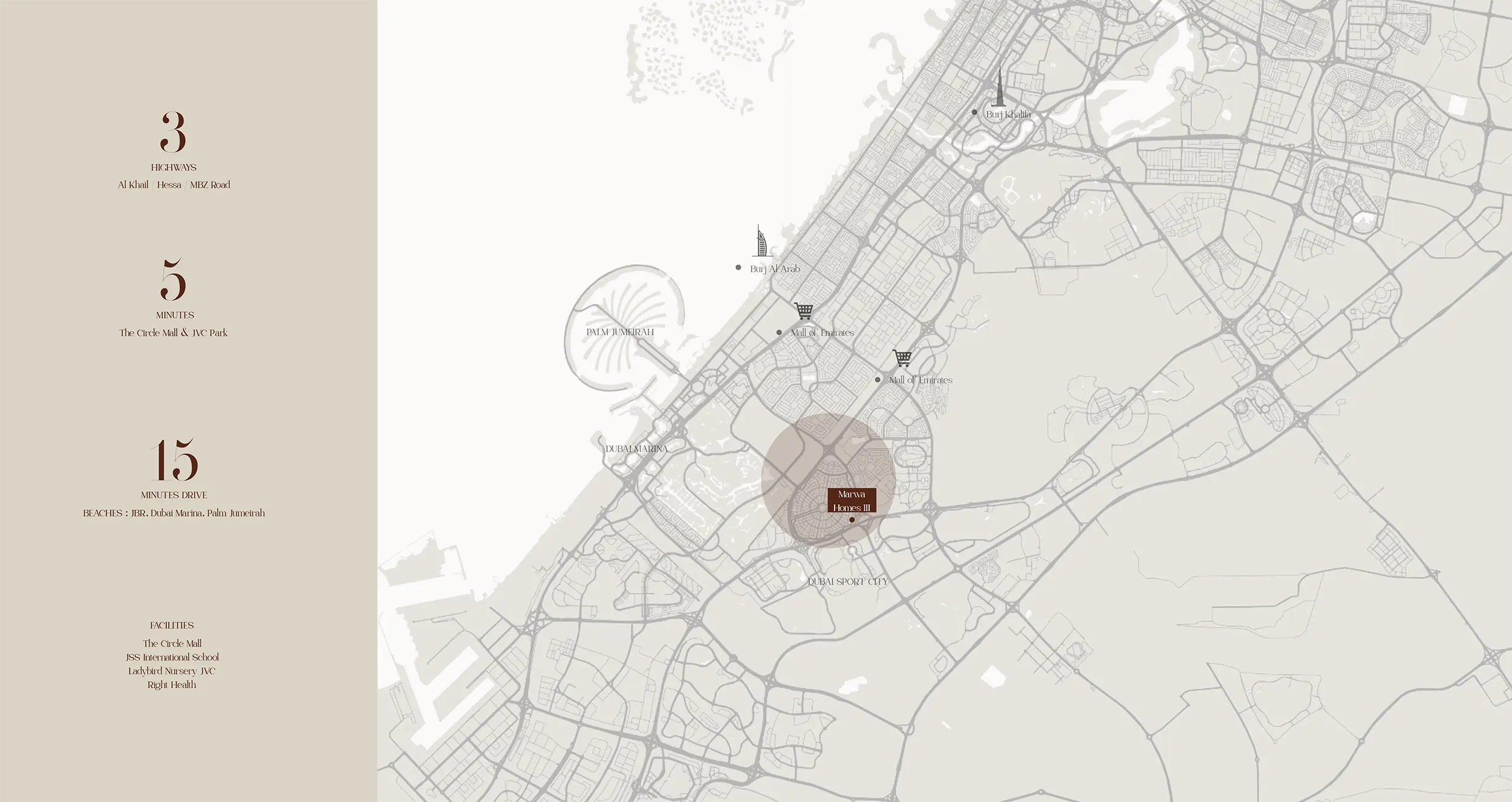 Marwa Homes 3 Master Plan