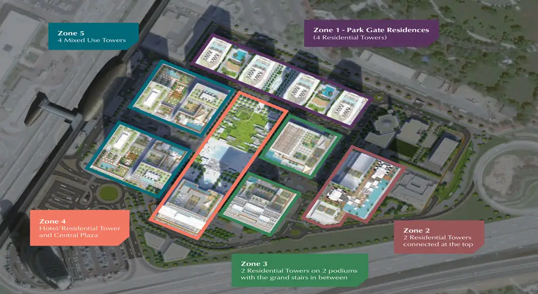 Wasl Park Gate Residences Master Plan Wasl Park Gate Residences Master Plan