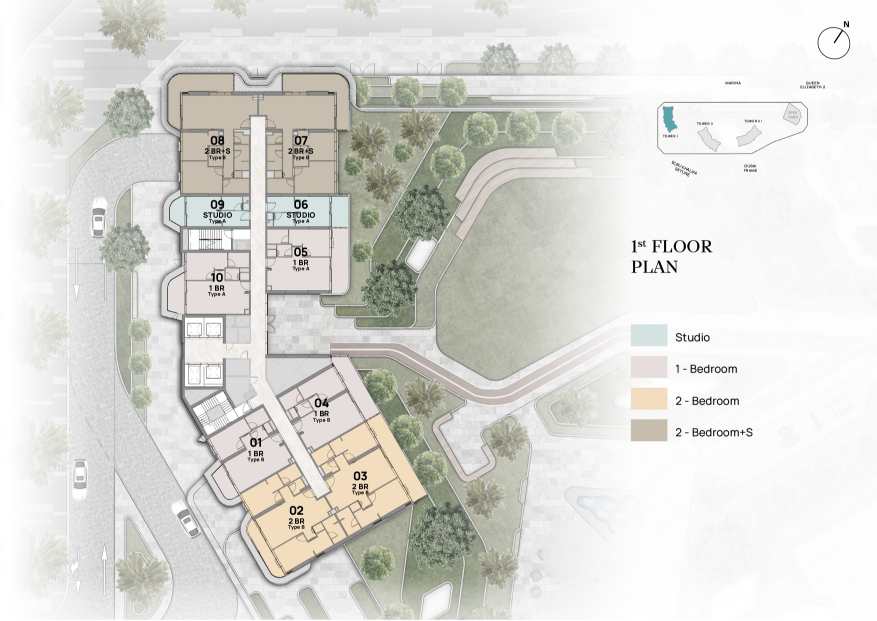 Portside Square 1st Floor Plan