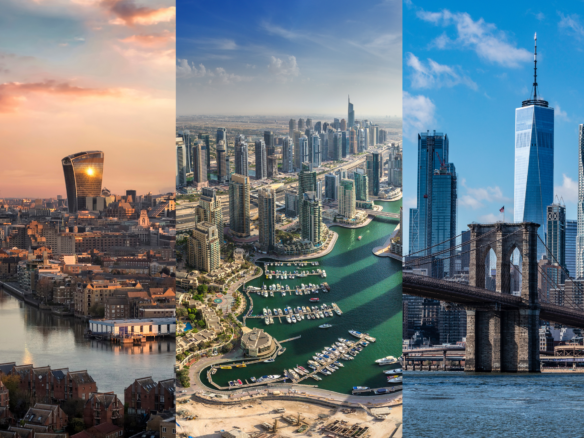 How Dubai, London, New York and Shanghai Went Their Separate Ways in 2026