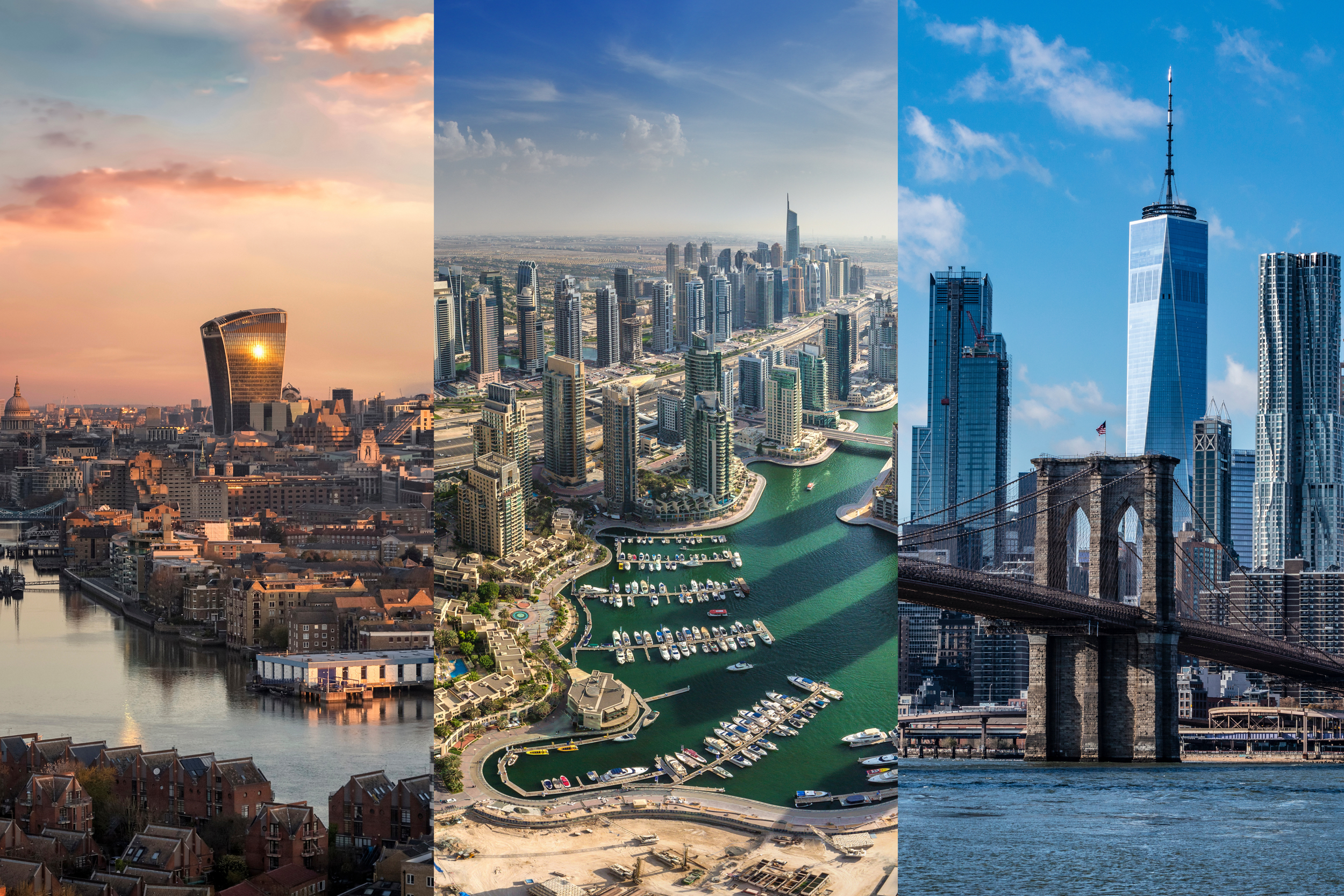 How Dubai, London, New York and Shanghai Went Their Separate Ways in 2026