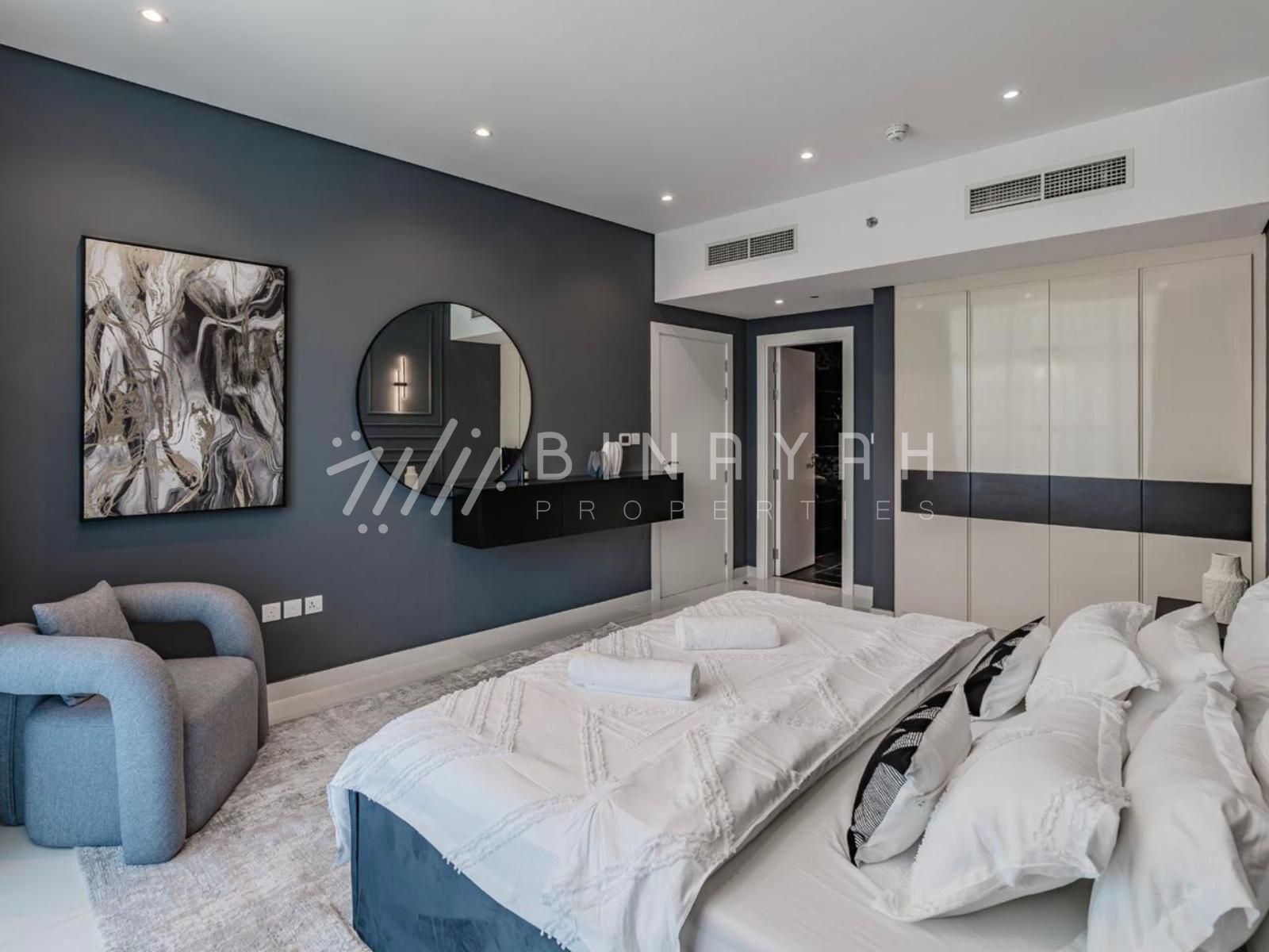 Fully Furnished | Spacious | Partial Canal view