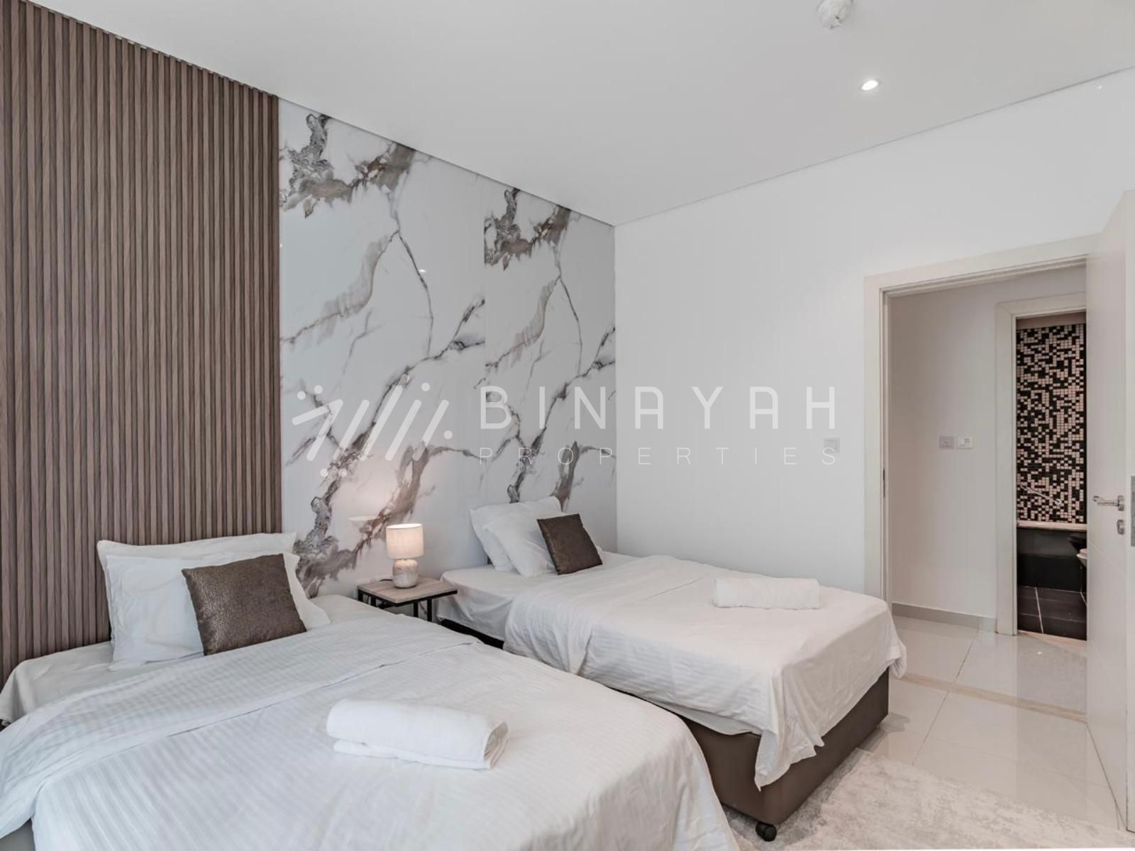 Fully Furnished | Spacious | Partial Canal view