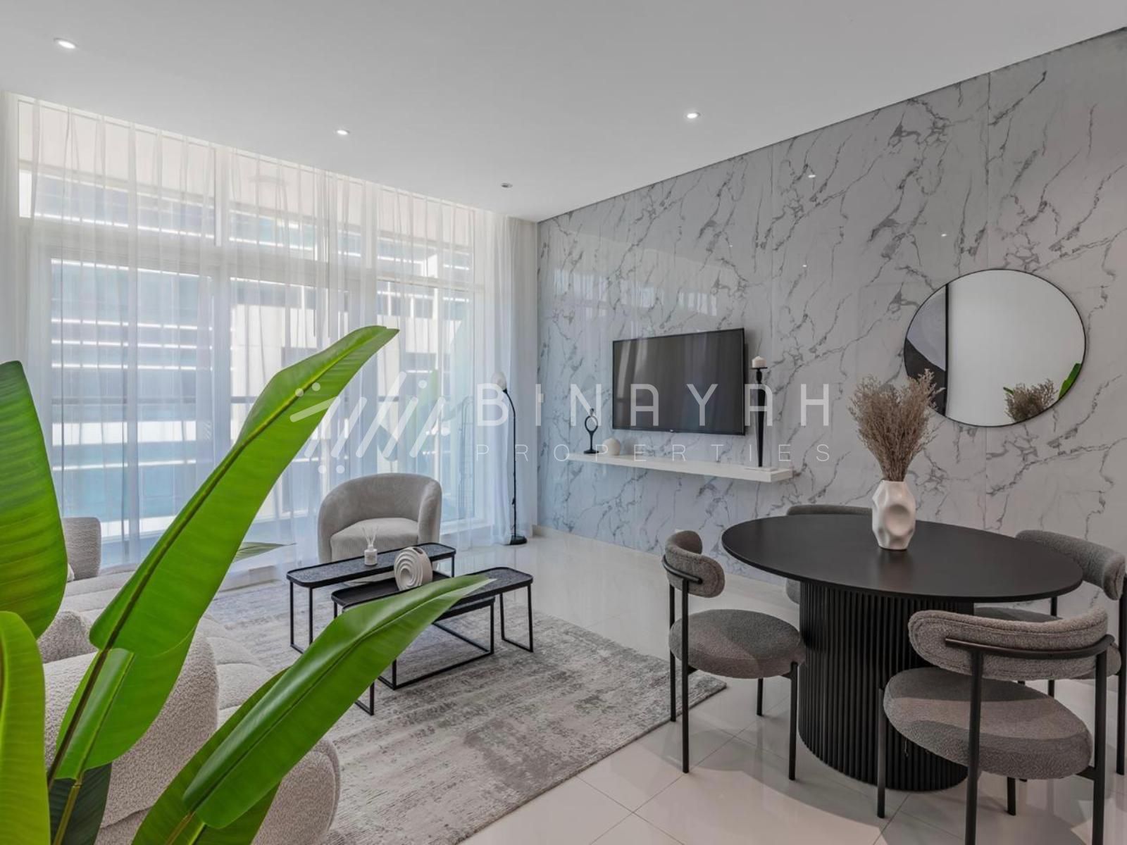 Fully Furnished | Spacious | Partial Canal view