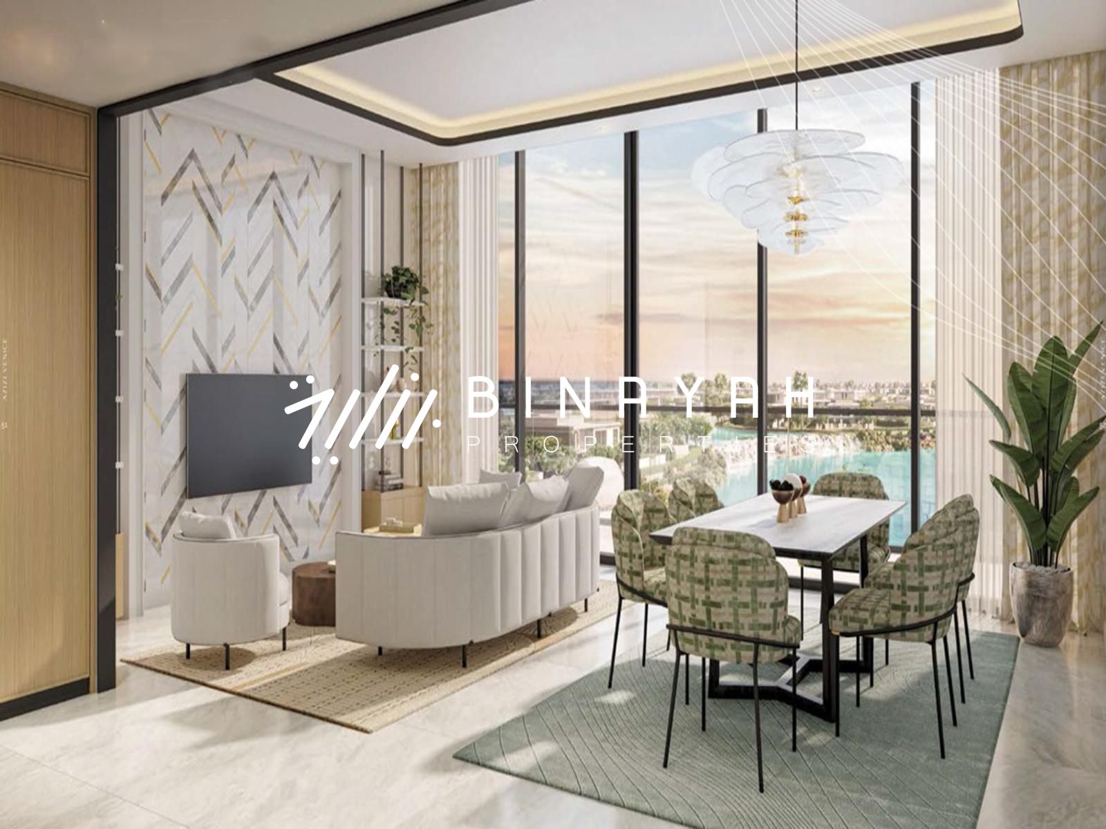 azizi-building-a-11 Handover soon | Venice Vibe | Lagoon View
