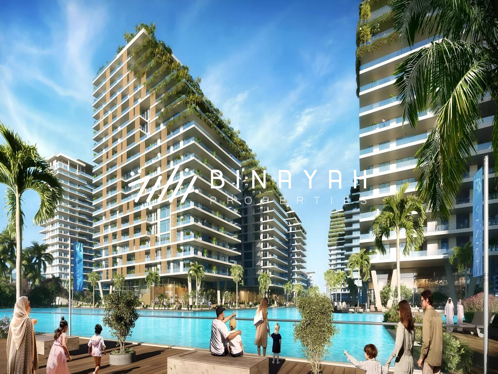 azizi-venice-5 Luxury Studio | Lagoon View | Low Floor