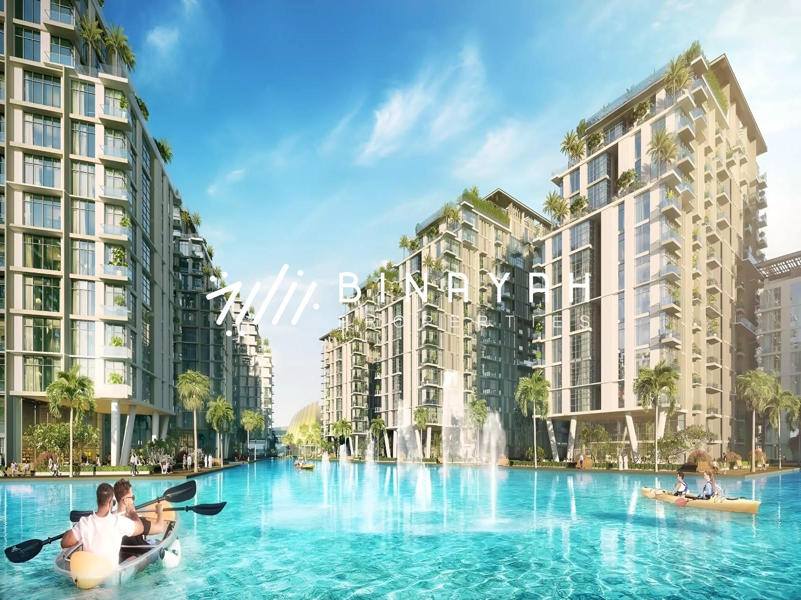 azizi-venice-8 Luxury Studio | Lagoon View | Low Floor