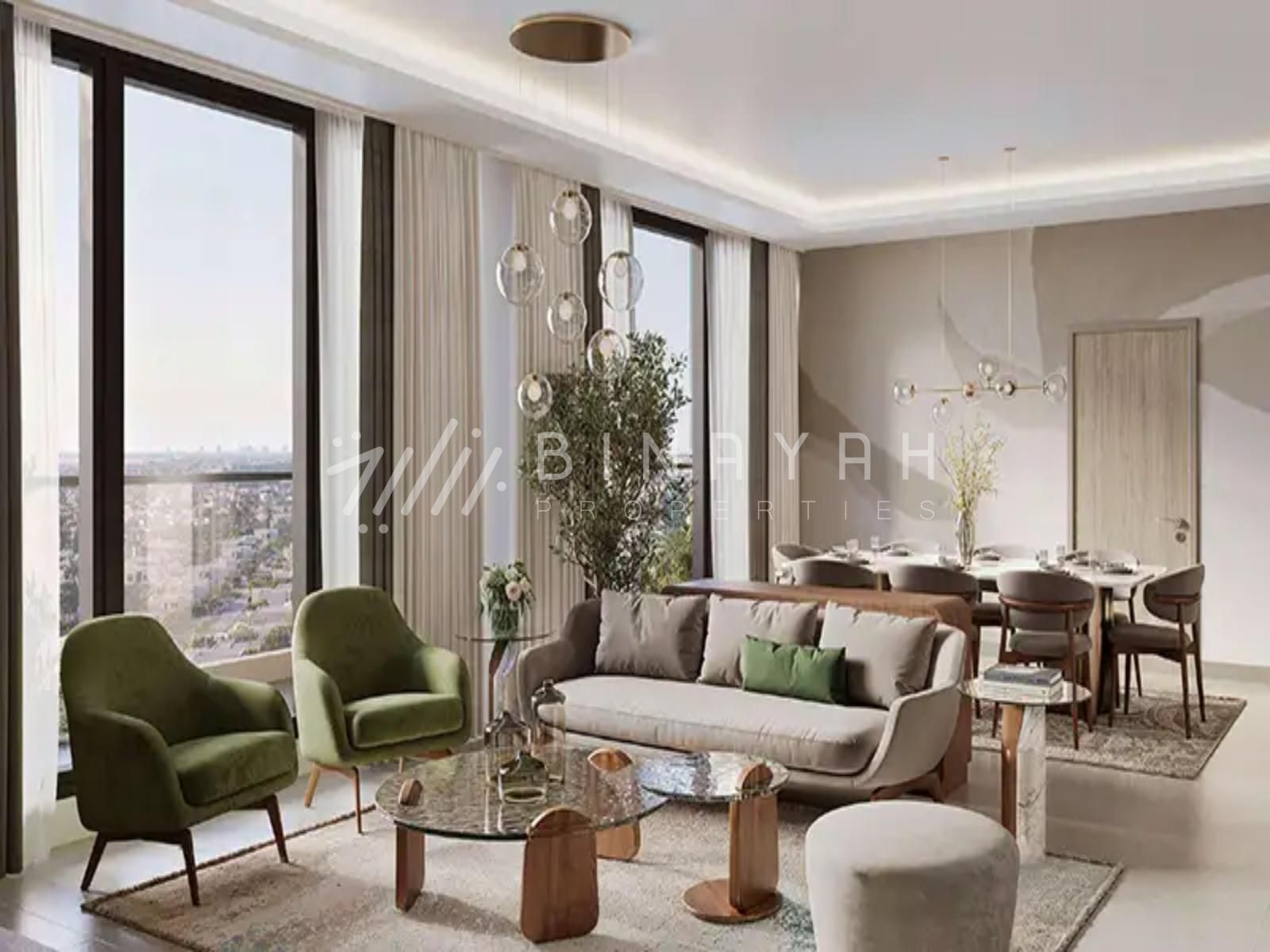 Bliss-Tower-at-Dubailand-6_watermarked Fully Furnished | High Floor | Handover Soon