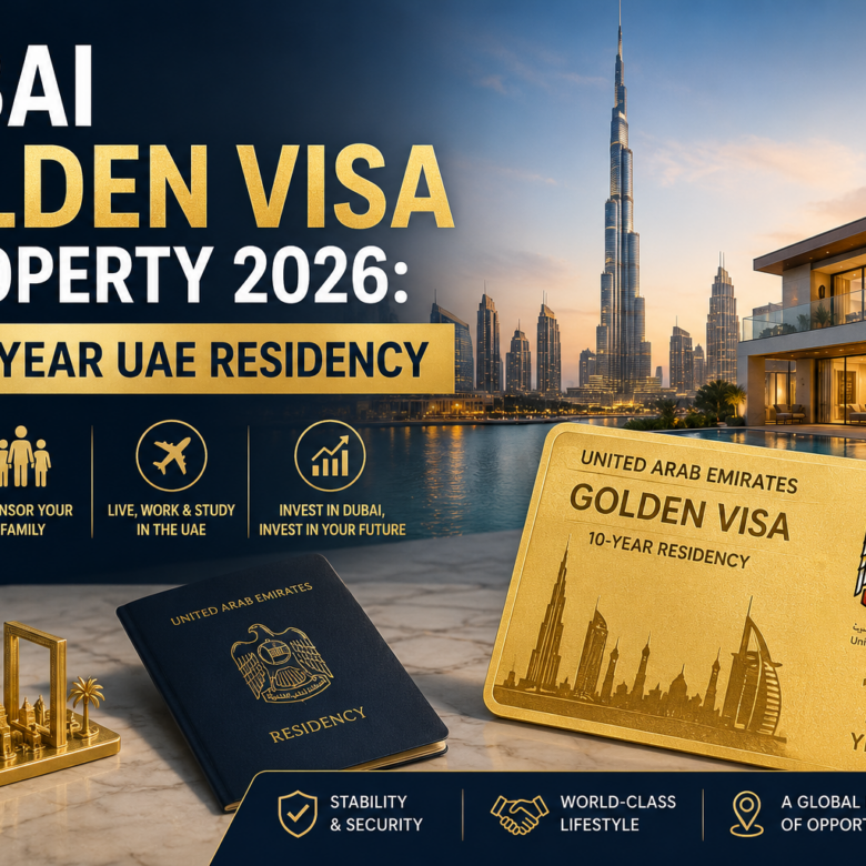 Dubai Golden Visa & Property 2026: How Buying a Home Can Get You 10-Year Residency