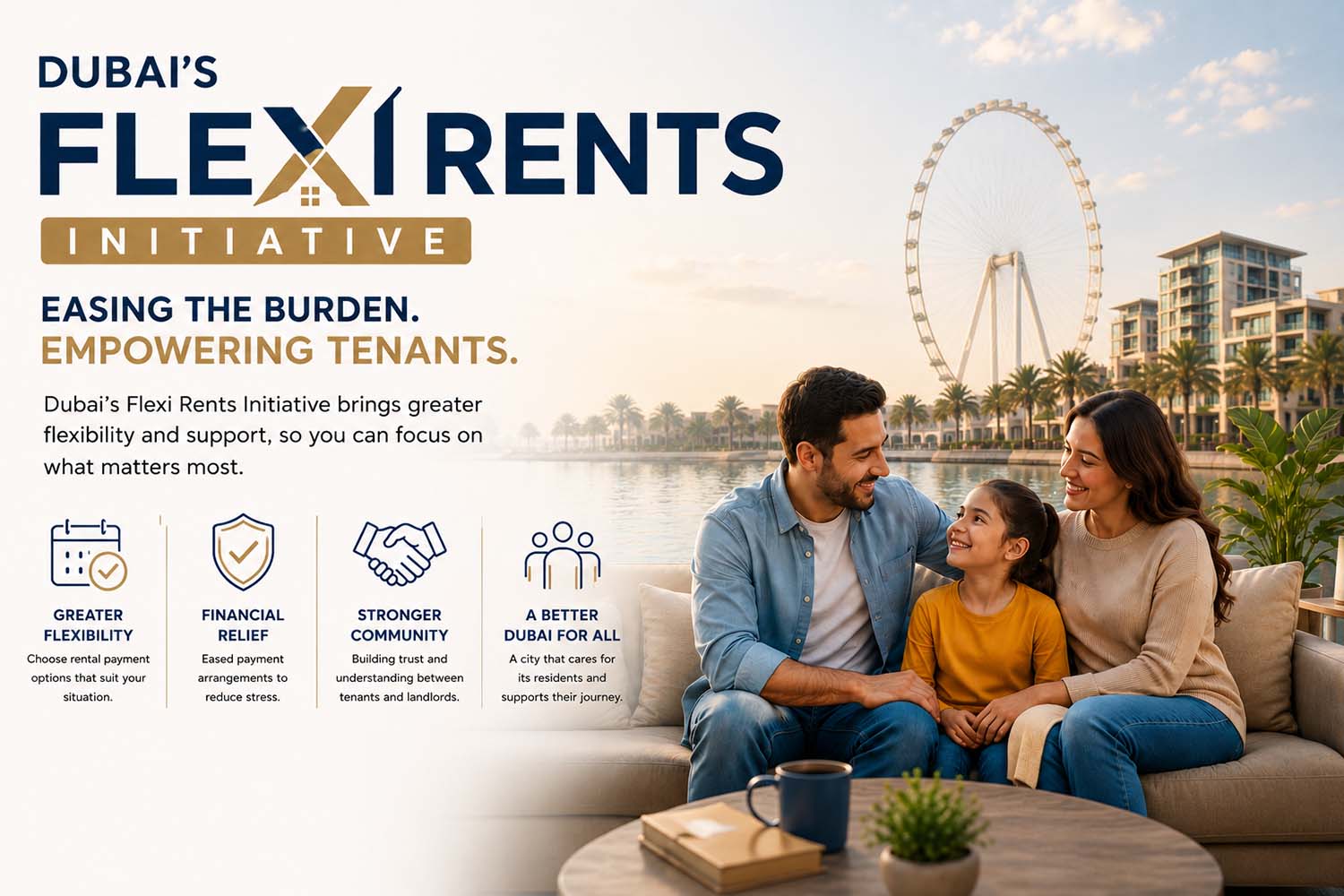 Dubai’s Flexi Rents Initiative to ease the burden of Tenants