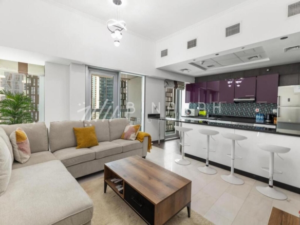 Fully Furnished | Marina View | Close to Metro